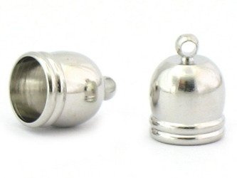 Końcówki Uchwyty do Wklejania Dzwonki Akrylowe 4mm