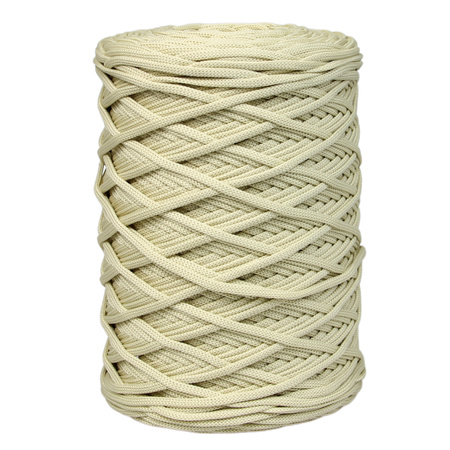 Mia Mote™ ByBag Line OUTLET CUT  Sznurek Poliestrowy płaski bez rdzenia Champagne złoty 3mm