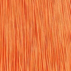 Frędzle Ozdobne na Taśmie Chwosty Taneczne orange 300mm