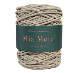 Mia Mote™ Thinny Line sznurek bawełniany 3mm moonstone