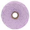 Sznurek bawełniany skręcany do makramy eco liliowy 3mm