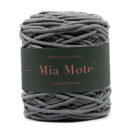 Mia Mote™ Lush Line Sznurek bawełniany 5mm smoky quartz