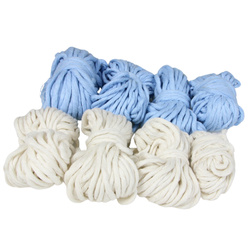 Outlet / Sznurek Bawełniany Skręcany / do Makramy / Classic Eco Line / mix / 2/3/5 mm / 200g [906]