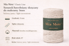 Mia Mote™ Classic Line Sznurek bawełniany skręcany do makramy 3mm light moonstone
