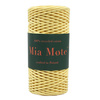 Mia Mote™ Petit Line OUTLET CUT Sznurek pleciony bawełniany 2mm Yellow Calcite