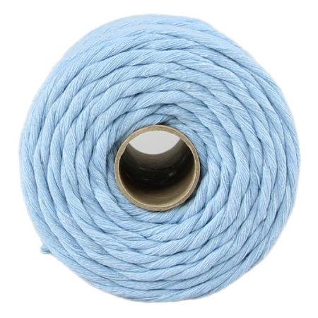 Mia Mote™ Classic Line Sznurek bawełniany skręcany do makramy 5mm atlantis crystal