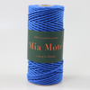 Mia Mote™ Petit Line Sznurek pleciony bawełniany 2mm  OUTLET CUT Chalkantyt