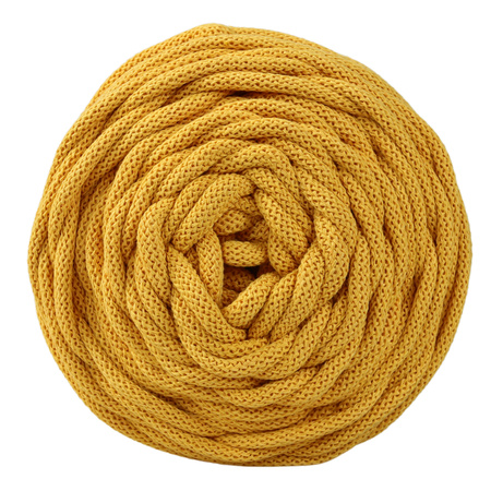 Mia Mote™ Huge Line Sznurek bawełniany pleciony do makramy 9mm Orpiment on dolomite