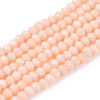 Koraliki Fasetowane Kryształki Szklane Rondelle Brzoskwiniowy 2.7x1.5mm