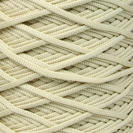 Mia Mote™ ByBag Line OUTLET CUT  Sznurek Poliestrowy płaski bez rdzenia Champagne złoty 3mm