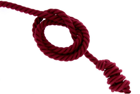CINGULUM Alba - Sznur do Alby Alb Skręcany Naturalny Bawełniany 100% bordo