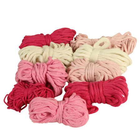 Outlet / Sznurek Bawełniany Skręcany / do Makramy / Classic Eco Line / mix / 2/3/5 mm / 200g [552]