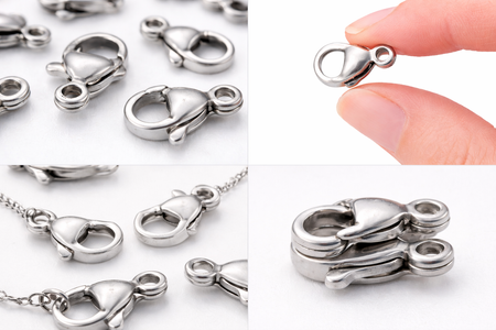 Zapięcie Karabińczyk Stal Chirurgiczna 9x6mm