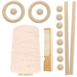 Zestaw do makramy dla początkujących 3mm z akcesoriami