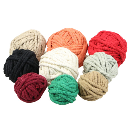 Outlet Thinny Line BALL CUT Sznurek bawełniany pleciony mix 5mm [461]