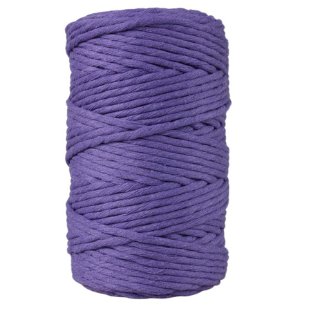 Mia Mote™ Classic Line Sznurek bawełniany skręcany do makramy 5mm  Amethyst