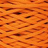 Sznurek poliestrowy płaski 3 mm bez rdzenia – do torebek i makramy, Pomarańczowy| Karneol | Mia Mote™ ByBag