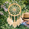 Drewniana obręcz do makramy łapacza snów  18cm