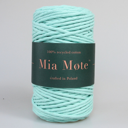 Mia Mote™ Classic Line Sznurek bawełniany skręcany do makramy 5mm chryzopraz