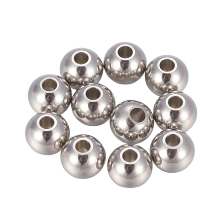 Przekładka Kula Kuleczka Dystansowa Stal Chirurgiczna 8mm 8x6.5mm