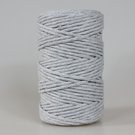 Mia Mote™ Classic Line Sznurek bawełniany skręcany do makramy 5mm  Striped flint