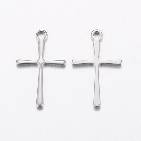 Zawieszka Stal Chirurgiczna Krzyż 16x9.5mm