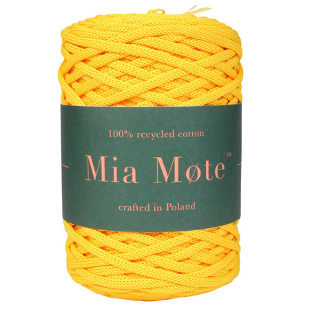 Mia Mote™ ByBag Line Sznurek Poliestrowy płaski bez rdzenia Orpiment on dolomite Miodowy 3mm