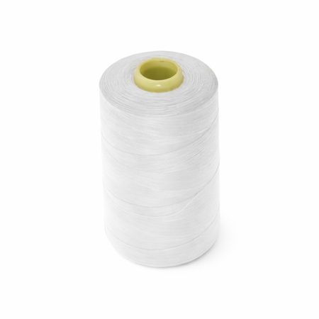 Nici poliestrowe do szycia torebek i handmade – białe 1000 m (NTF 120)