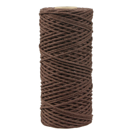 Mia Mote™ Petit Line OUTLET CUT  Sznurek pleciony bawełniany 2mm Andalusite