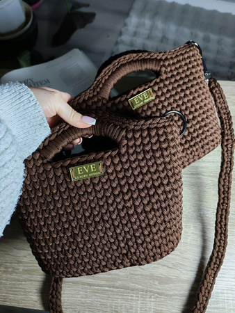 Mia Mote™ ByBag Line Sznurek Poliestrowy płaski bez rdzenia ciemny brązowy czekolada 5mm