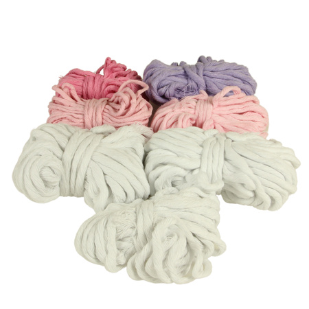 Outlet / Sznurek Bawełniany Skręcany / do Makramy / Classic Eco Line / mix / 2/3/5 mm / 200g [564]