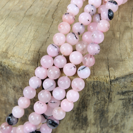 Jaspis Cherry - kamień harmonii, pasji i delikatnej siły - kula gładka 6mm