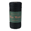 Mia Mote™ ByBag Line Sznurek pleciony poliestrowy okrągły 0.8mm Shungite
