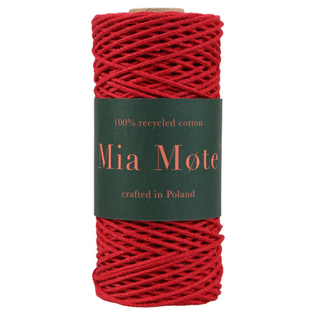 Mia Mote™ Petit Line  OUTLET CUT Sznurek pleciony bawełniany 2mm Krokoit