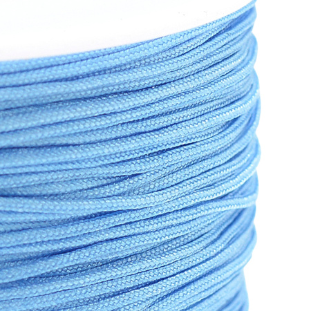 Sznurek Nylonowy 0.4mm do bransoletek kamieni Topliwy Błękitny
