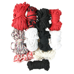 Outlet / Sznurek Bawełniany Skręcany / do Makramy / Classic Eco Line / mix / 2/3/5 mm / 200g