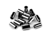 Końcówki metalowa do sznurka czarny oksydowany 15x9mm 5.5mm