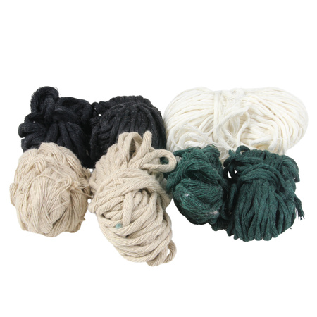 Outlet / Sznurek Bawełniany Skręcany / do Makramy / Classic Eco Line / mix / 2/3/5 mm / 200g [759]