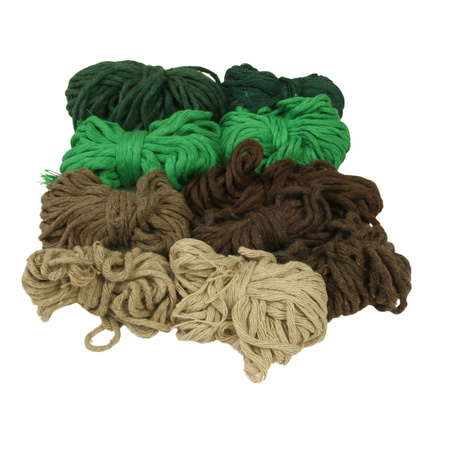 Outlet / Sznurek Bawełniany Skręcany / do Makramy / Classic Eco Line / mix / 2/3/5 mm / 200g [597]