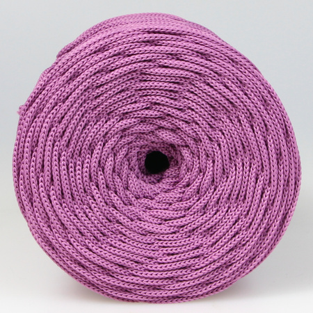 Sznurek poliestrowy płaski 3 mm bez rdzenia – do torebek i makramy, Fioletowy| Rose Beryl | Mia Mote™ ByBag