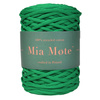 Sznurek poliestrowy płaski 5 mm bez rdzenia – do torebek i makramy, Zielony Trawa | Tsavoryt| Mia Mote™ ByBag