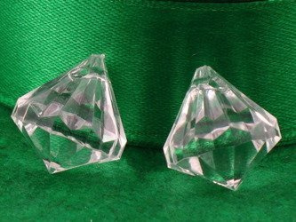 Kryształki Akrylowe Kula Brylant Łza 20x22mm