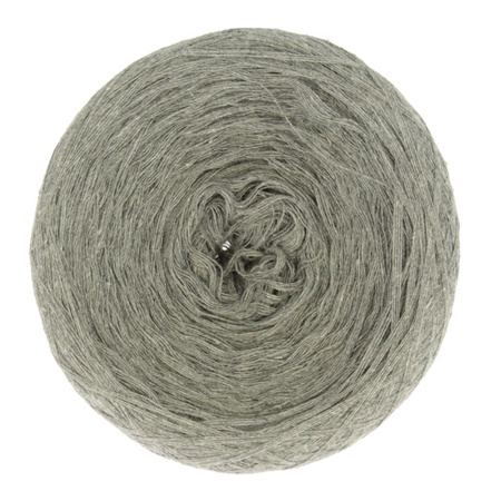 Mia Mote™ Green Cotton MOTE striped flint 4-nitki