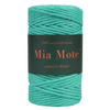 Mia Mote™ Classic Line Sznurek bawełniany skręcany do makramy 2mm Malachite Green