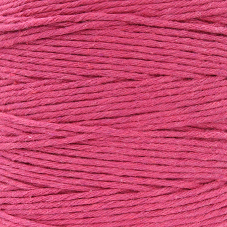 Sznurek bawełniany skręcany do makramy eco różany 2mm