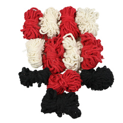 Outlet / Sznurek Bawełniany Skręcany / do Makramy / Classic Eco Line / mix / 2/3/5 mm / 200g