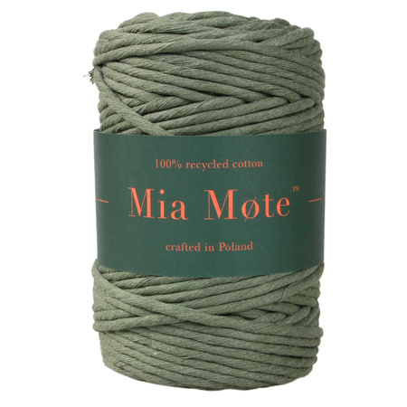 Mia Mote™ Lavish Line Sznurek bawełniany skręcany do makramy serpentin 5mm