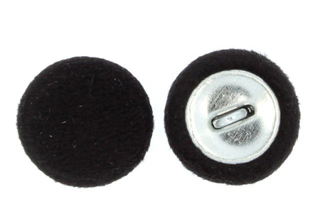 Guziki Tapicerskie Oblekane Obciągane Casablanca CS2316 Czarny 20mm R32 10szt