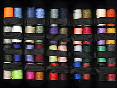 Zestaw Krawiecki do Szycia Etui Nici Igła Nożyczki Szpilki Agrafki Centymentr 129 Elementów