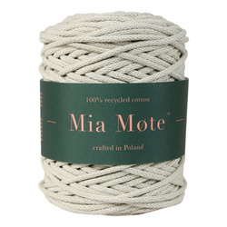 Mia Mote™ Thinny Line sznurek bawełniany 3mm flaxy river stone
